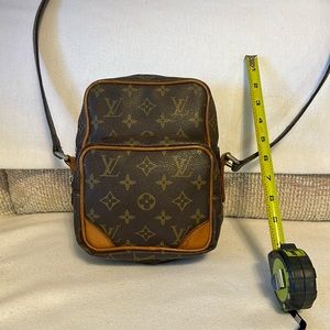 Louis Vuitton Dark Brown Monogram Crossbody Bag